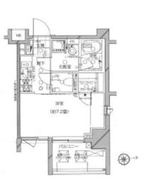 ピアース千代田淡路町 7階 間取り図