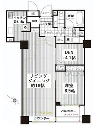 ガレリアグランデ 16階 間取り図