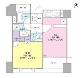 クオリア日本橋 7階 間取り図