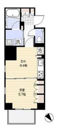 ブランズ西新宿 7階 間取り図