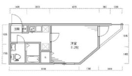 エクセルシオール麻布十番 1階 間取り図