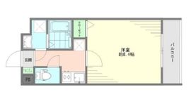 エクセルシオール麻布十番 3階 間取り図