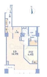 シーフォートタワー 12階 間取り図
