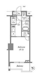 ザ・レジデンス赤坂檜町 309 間取り図