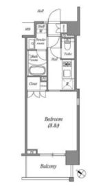 ザ・レジデンス赤坂檜町 316 間取り図