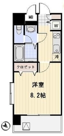 メゾン・ド・ヴィレ中目黒 805 間取り図