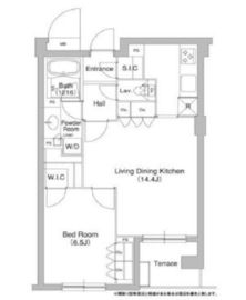 コンフォリア原宿 112 間取り図