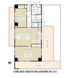 アビタシオン大島 907 間取り図