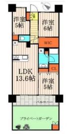 イニシア豊洲コンフォートプレイス 1階 間取り図