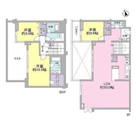 麻布マナー 104 間取り図