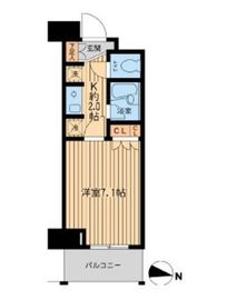 エコロジー東陽町 308 間取り図