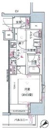 デュアレス愛宕虎ノ門 5階 間取り図