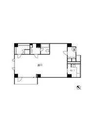 ストーリア赤坂 308 間取り図