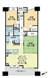 ライオンズスクエア小石川後楽園 5階 間取り図