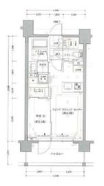 クリオラベルヴィ市ヶ谷 6階 間取り図