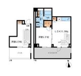 レジデンス白金コローレ 107 間取り図