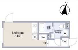 エクサム西新宿 103 間取り図