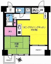 グランドメゾン田町 7階 間取り図