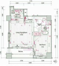 レグノ・セレーノ 20階 間取り図