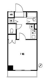 BPRレジデンス水天宮前 604 間取り図