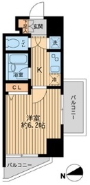 HF早稲田レジデンス 301 間取り図