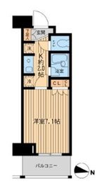 エコロジー東陽町 1112 間取り図