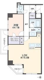 リエトコート四谷 202 間取り図