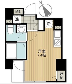 カリーノ三田 201 間取り図