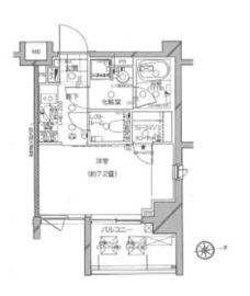 ピアース千代田淡路町 8階 間取り図