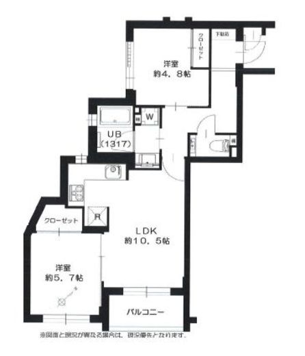 プレシャスヒル大崎 1階 間取り図