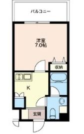 エスティメゾン亀戸 508 間取り図