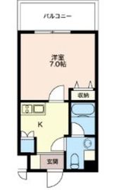 エスティメゾン亀戸 508 間取り図