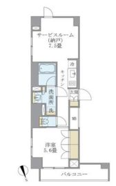 アパートメンツ南麻布2 601 間取り図