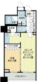 ライオンズシティ東京タイムズプレイス 2階 間取り図