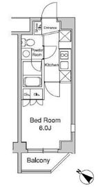 プラウドフラット目黒行人坂 701 間取り図