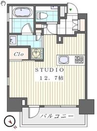 インプレストコア浅草橋 7階 間取り図