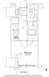 パークアクシス押上 602 間取り図