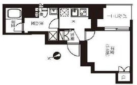 アーバネックス銀座東 502 間取り図