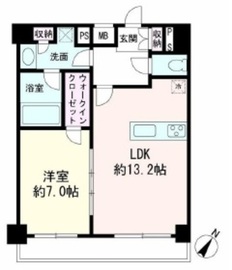 プレミアムキューブ三田 11階 間取り図