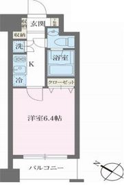 KDXレジデンス森下千歳 202 間取り図