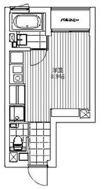 モデリアブリュット参宮橋 101 間取り図