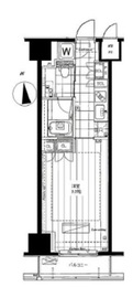 コンパートメント東京中央 5階 間取り図