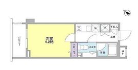 リバーレ月島 502 間取り図