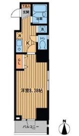 レジデンス西新宿スクエア 302 間取り図