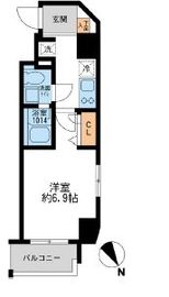 アーデン門前仲町 309 間取り図