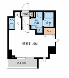 プライムアーバン住吉2 507 間取り図