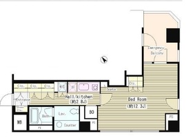 FULL HOUSE MONZENNAKACHO (フルハウス門前仲町) 702 間取り図