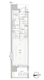 プレミアムキューブ秋葉原 6階 間取り図