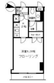 ヒルサイド御殿山 203 間取り図