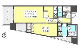 グランスイート南麻布 13階 間取り図